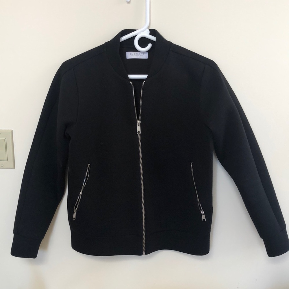 Everlane The Street Fleece Bomber Jacket